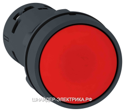 SE XB7 кнопка 22мм красная с возвратом 1НЗ